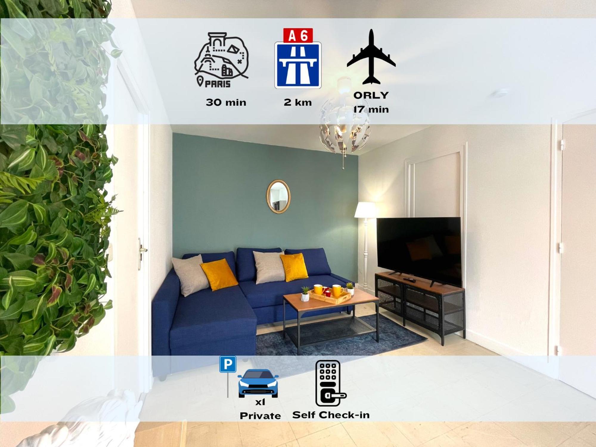Les Entrepreneurs - Appartements Neufs Et Spacieux, Proche Rer C Et Aeroport Orly Morangis  Екстериор снимка